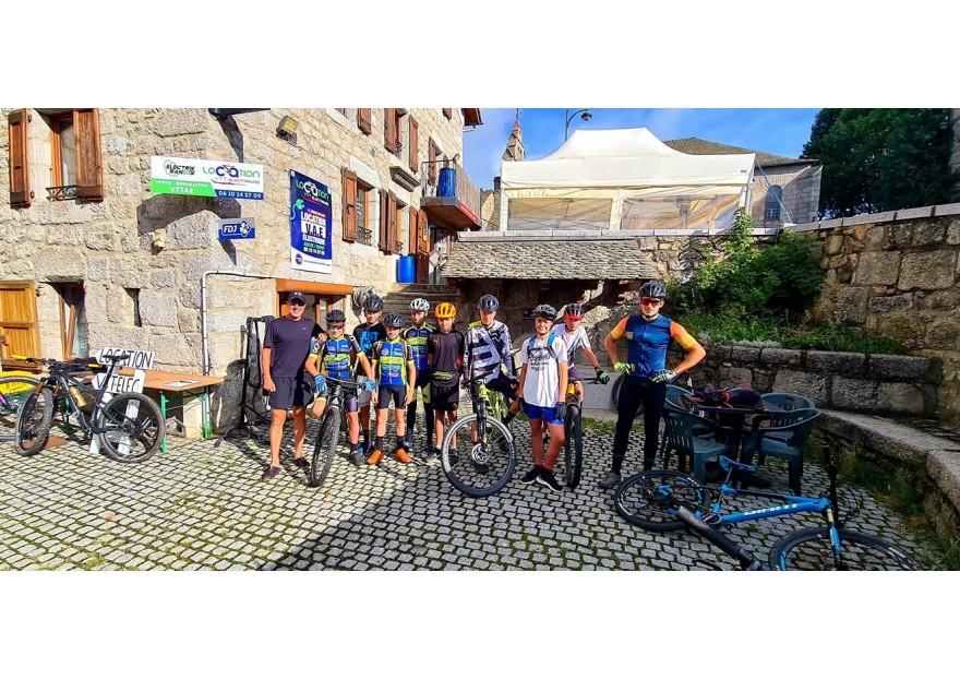 Reprise pour les jeunes de Rieutort de l'école de vélo du VCML.